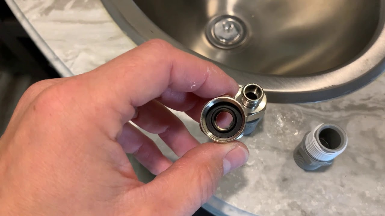 RV Bathroom Faucet Upgrade on Grand Design 311BHS 5th Wheel w/ bonus soap dispenser