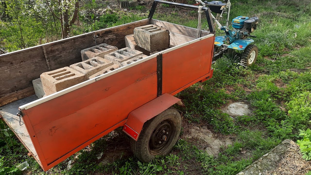 Am carat boltari si am facut pana la motocultor