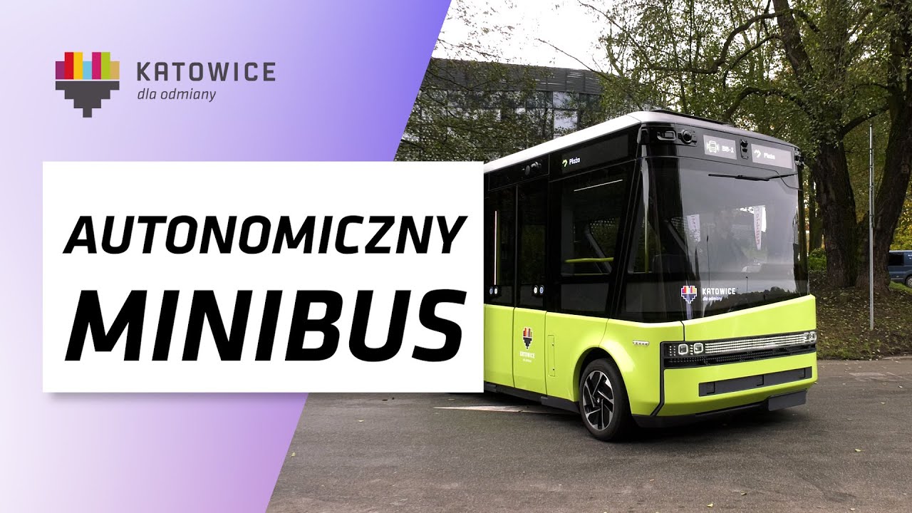 Autonomiczny minibus testowany w Dolinie Trzech Stawów