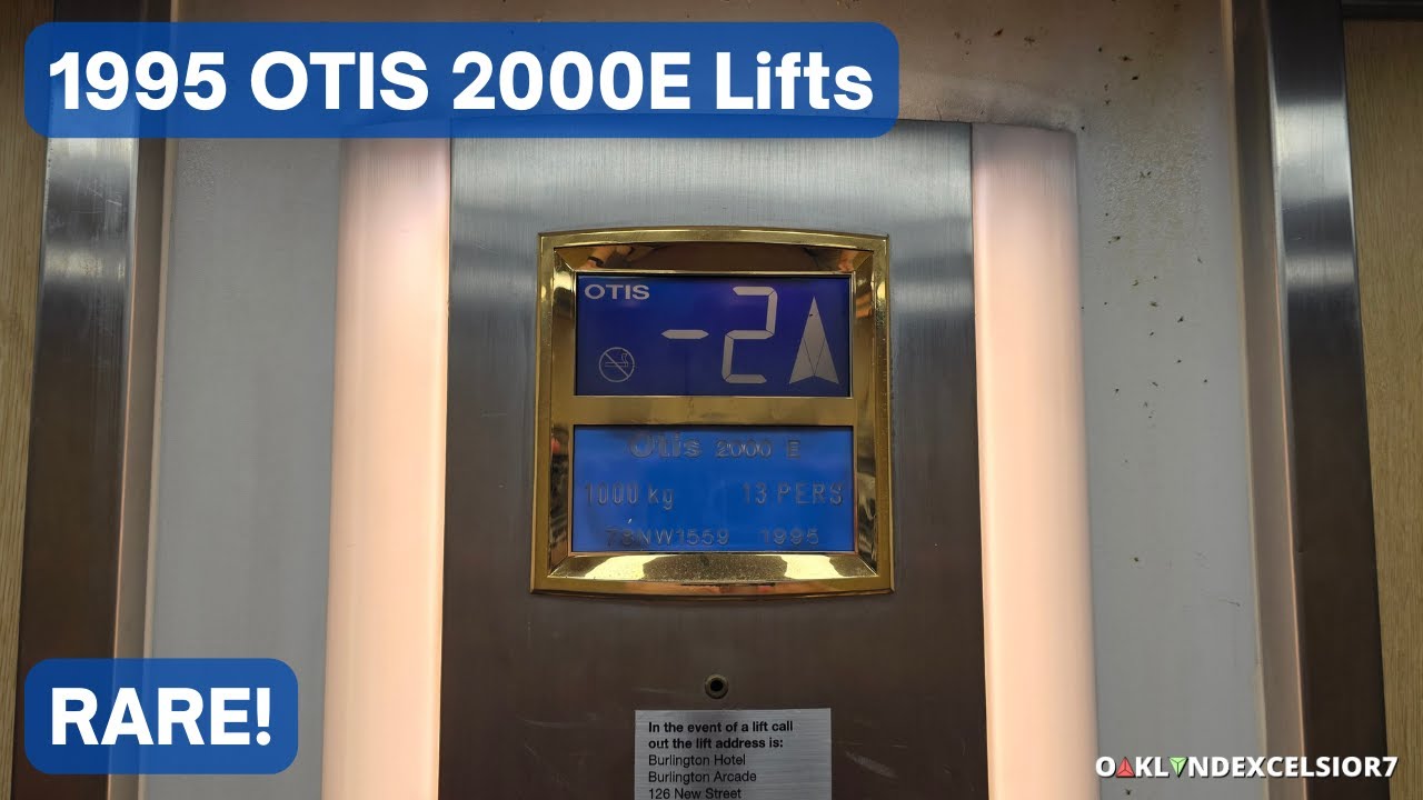 1995 OTIS 2000E Lifts at Burlington Arcade, Birmingham