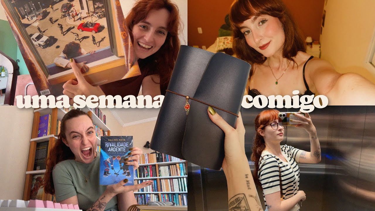 uma semana comigo | fazendo meu journal, leituras e tpm