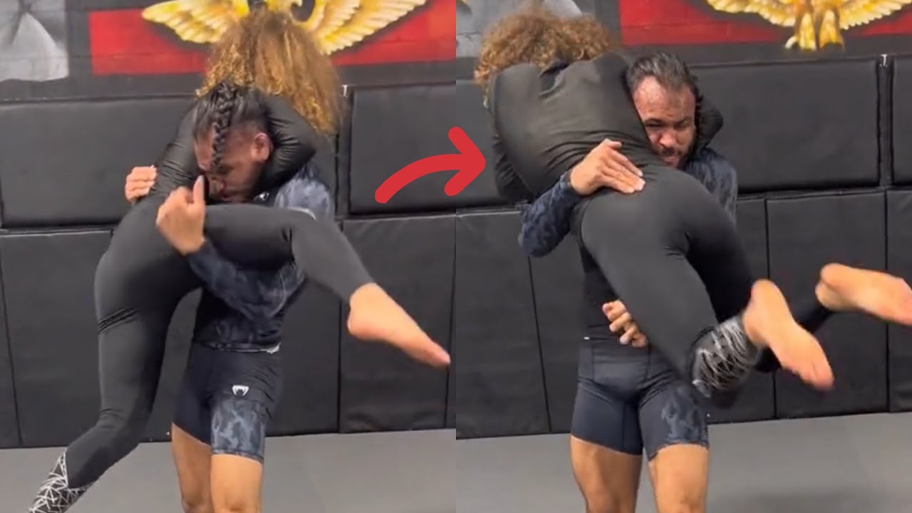 Woman FAILS To Takedown UFC Fighter