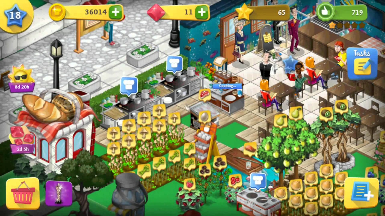 Chefville: with another name Cheftown :Cooking Simulation