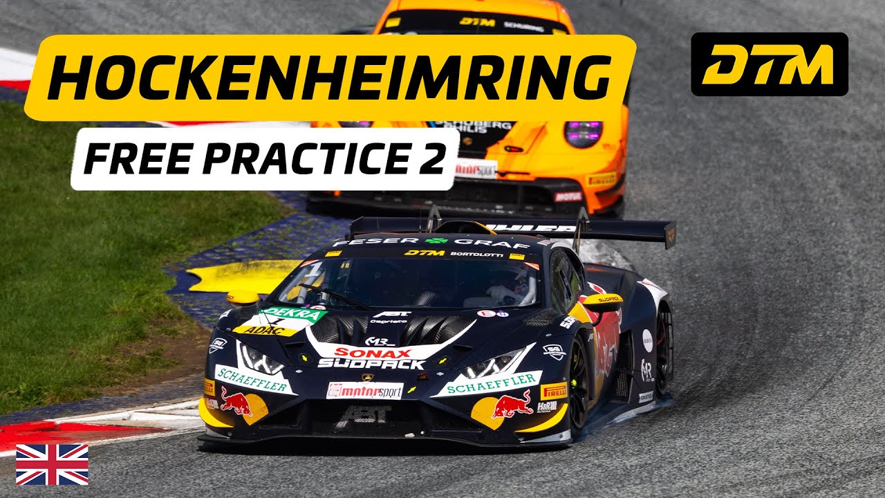 DTM Free Practice 2 LIVE 🔥 Fine-Tuning for the Finale | Hockenheim 2025