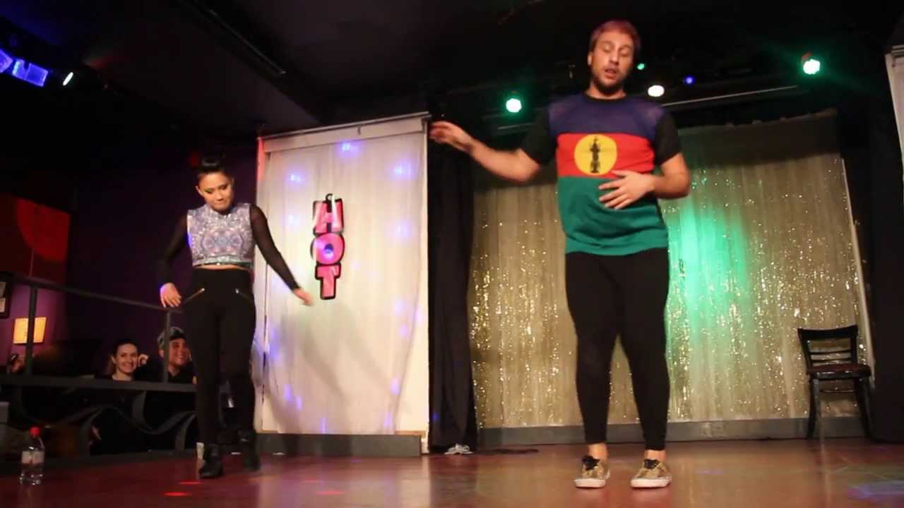 Ibuki vs Emilio | Finals | HOT MESS 4  February 2014