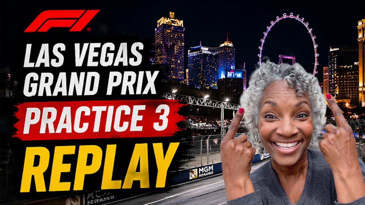 🔴 F1 LIVE: Las Vegas Grand Prix Formula One — Practice 3