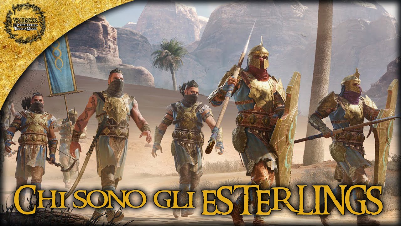 Chi sono gli ESTERLINGS, gli Uomini Neri della Terra di Mezzo