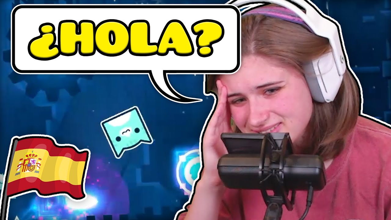 HABL&Eacute; ESPA&Ntilde;OL EN DIRECTO - Extreme Demon Roulette (Geometry Dash)