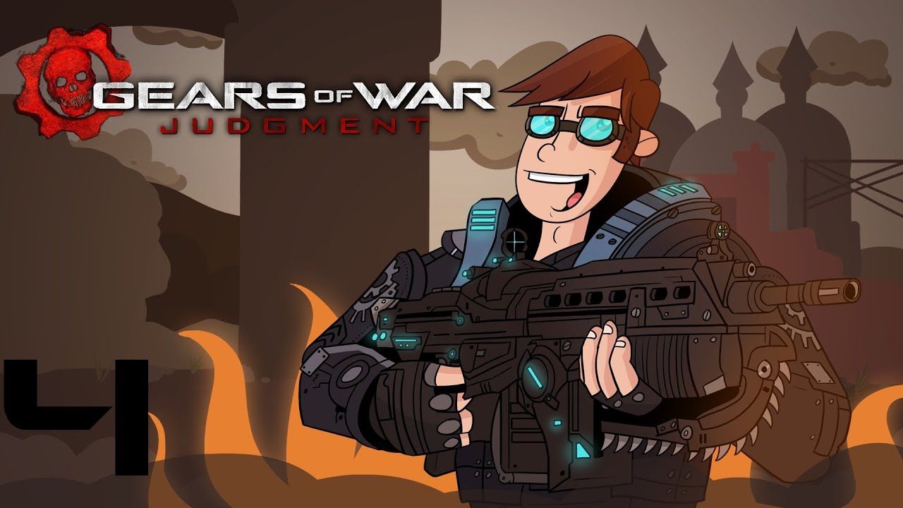 Gears of War Judgment Campaign Gameplay / Walkthrough w/ SSoHPKC Part 4 - Horde