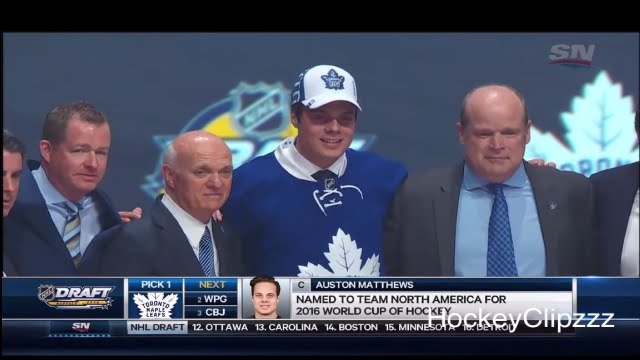 Toronto Maple Leafs select Auston Matthews - 2016 NHL Entry Draft