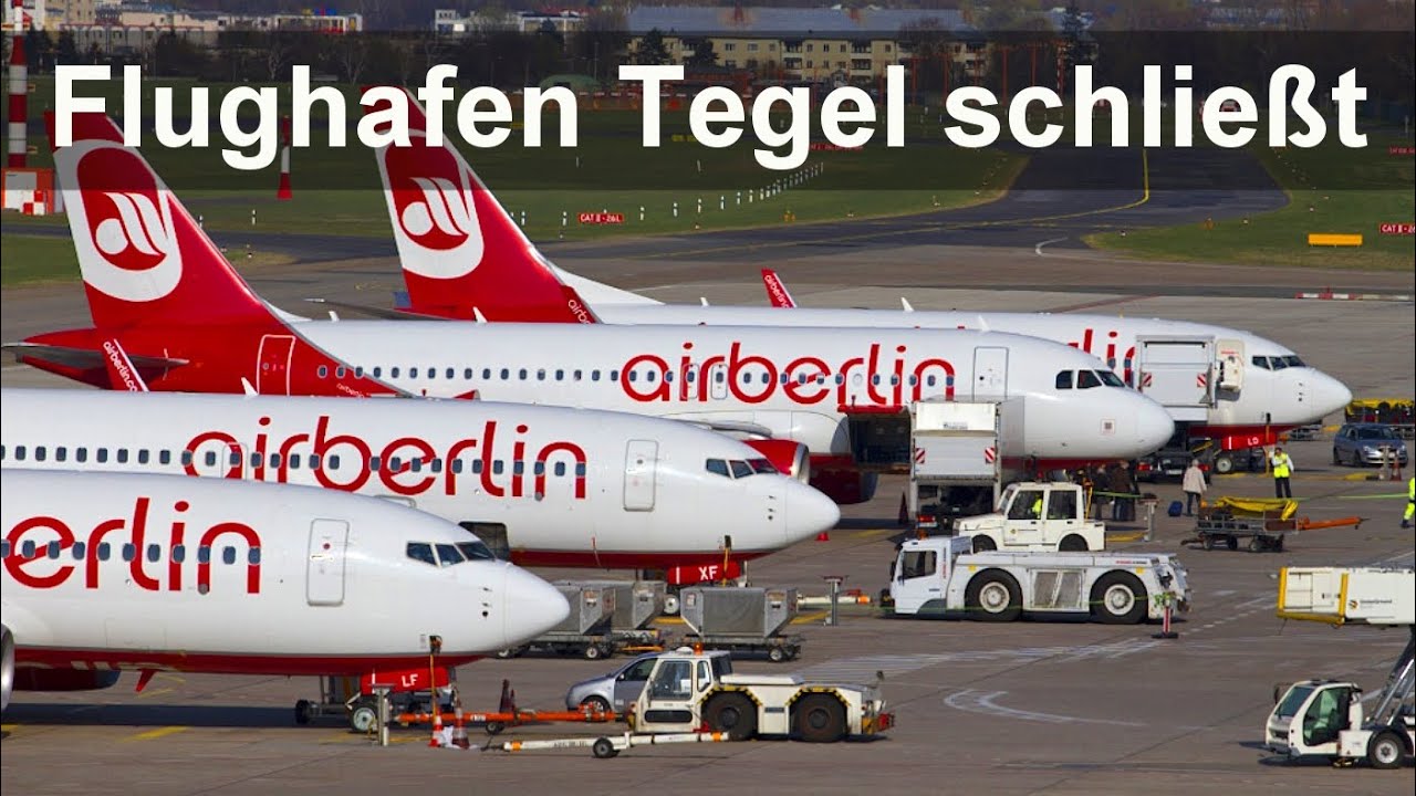 Flughafen Tegel  TXL  schließt