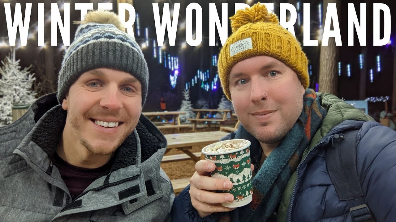 Зимняя сказка в Center Parcs Woburn Forest *не для детей* // VLOGMAS