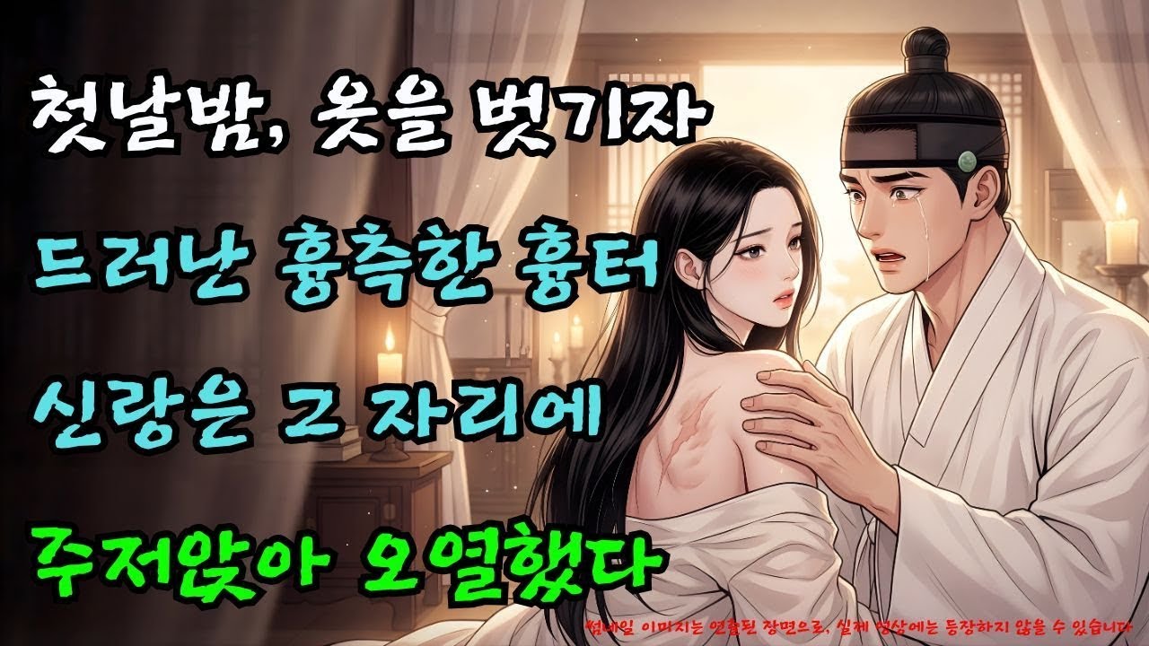첫날밤 신부의 흉터 하나, 신랑이 무너진 순간… 숨겨진 인연의 대가 |야담·민담·전설·설화·옛날이야기·야사·오디오북