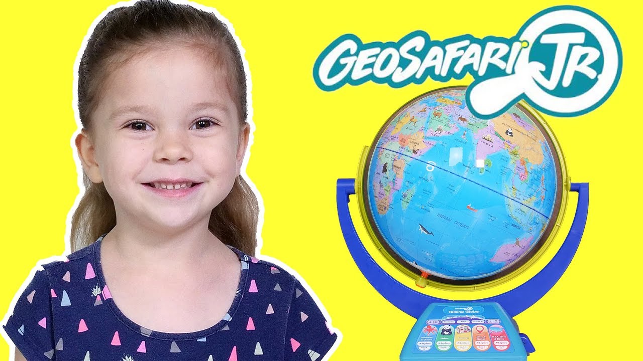 GeoSafari Jr Talking Globe - Learn About The World