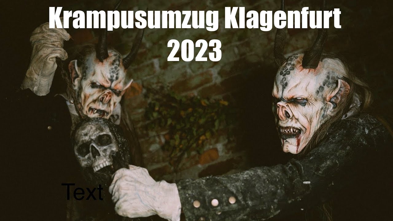 Klagenfurter Krampusumzug 2023