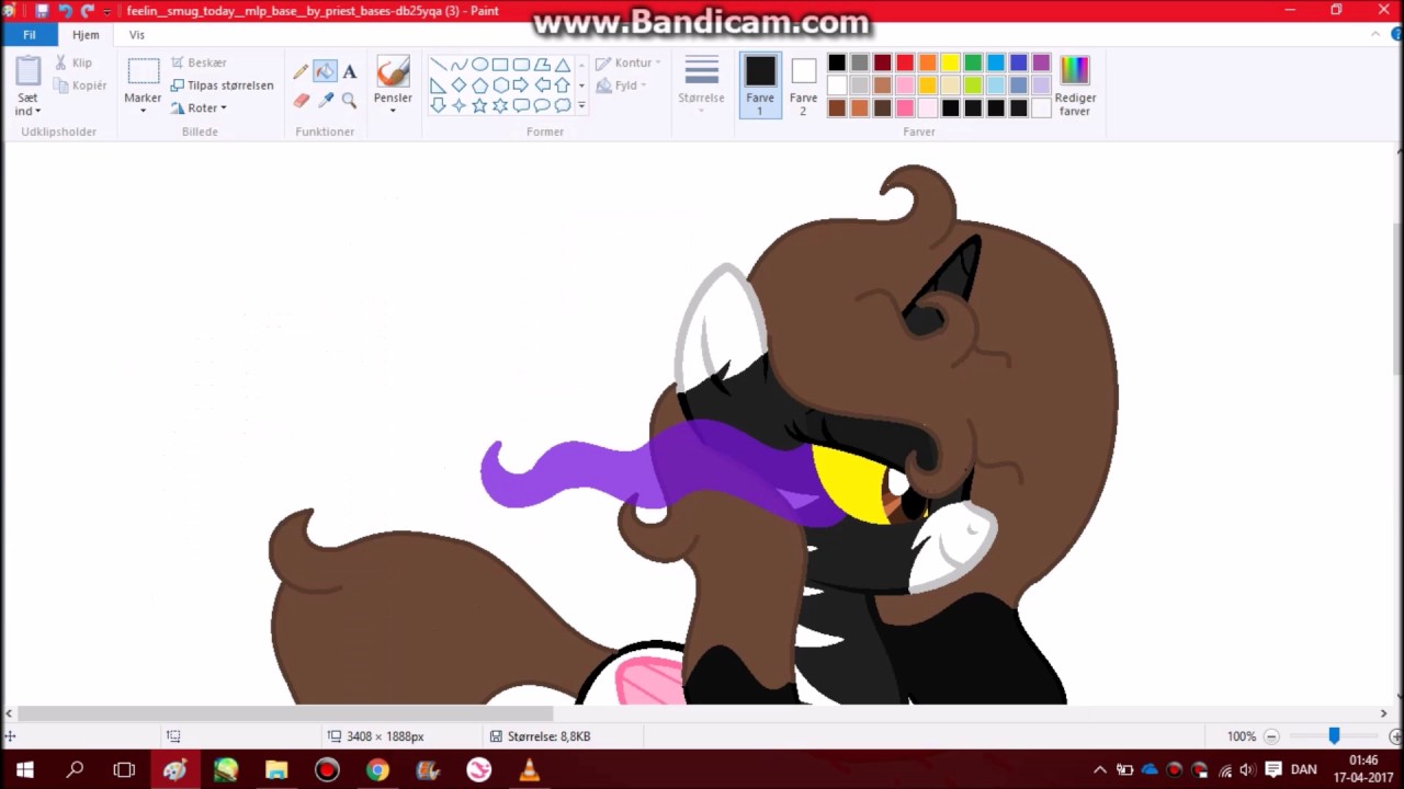 New darknes muzen VS Old darknes muzen - MLP Speedpaint