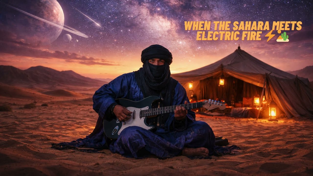 أفضل موسيقى طوارقية ستسمعها في حياتك 🔥 | The Ultimate Tuareg Electric Guitar Experience ⚡🏜️