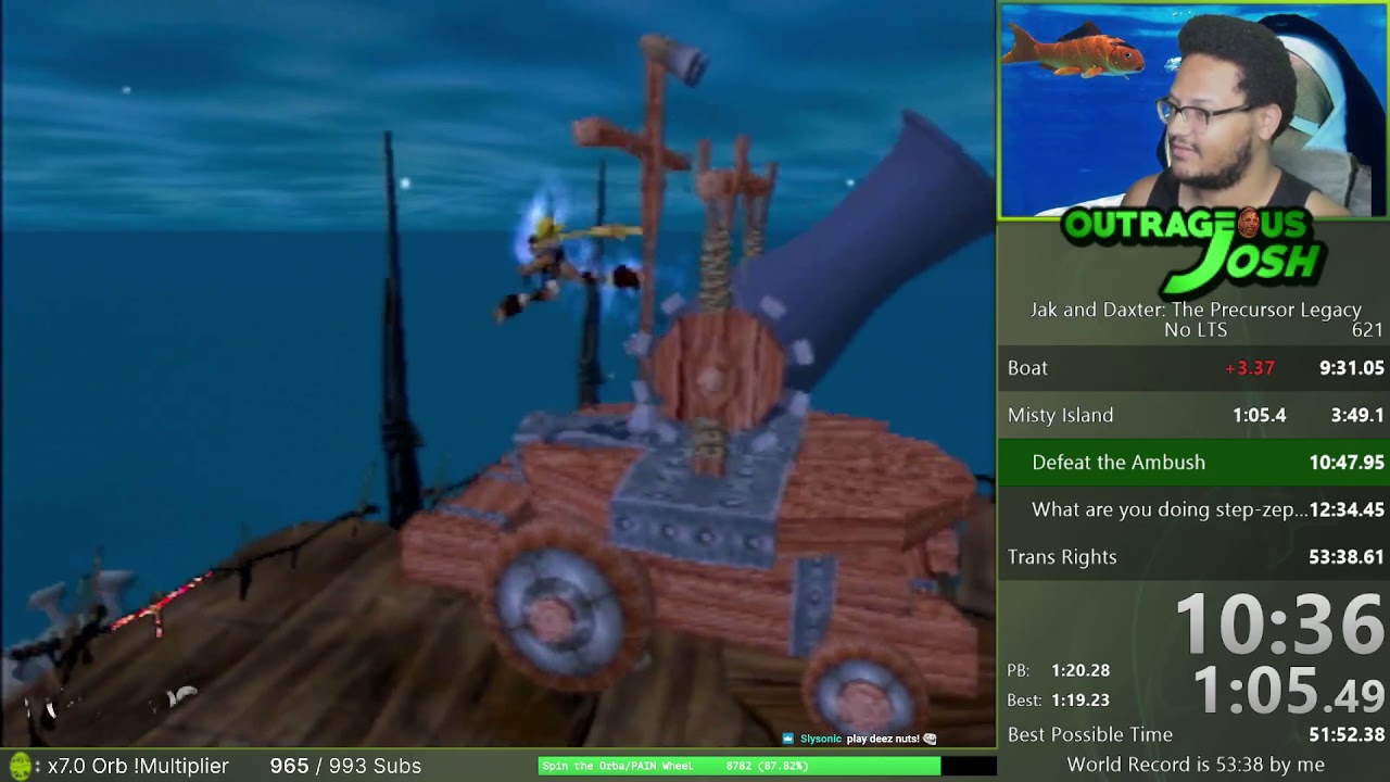 Jak and Daxter No LTS Speedrun in 53:28!!!