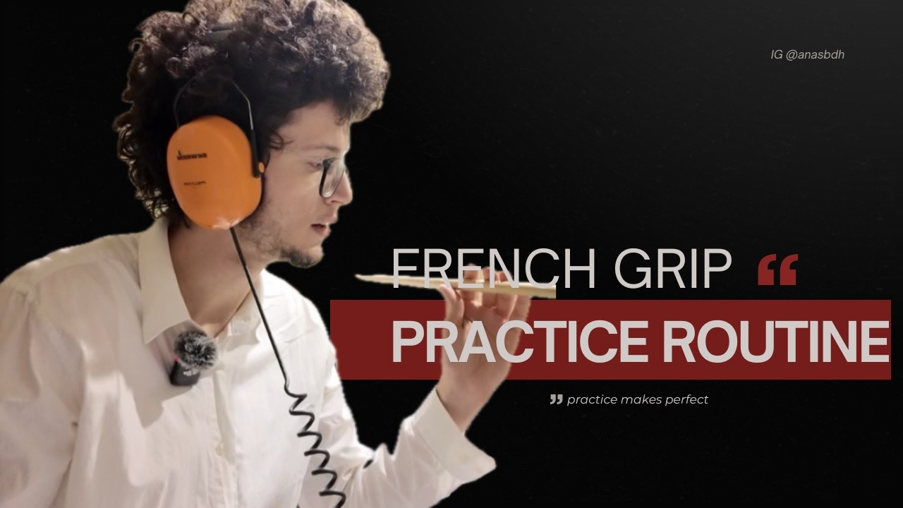 French Grip Drum Technique + Practice Routine
