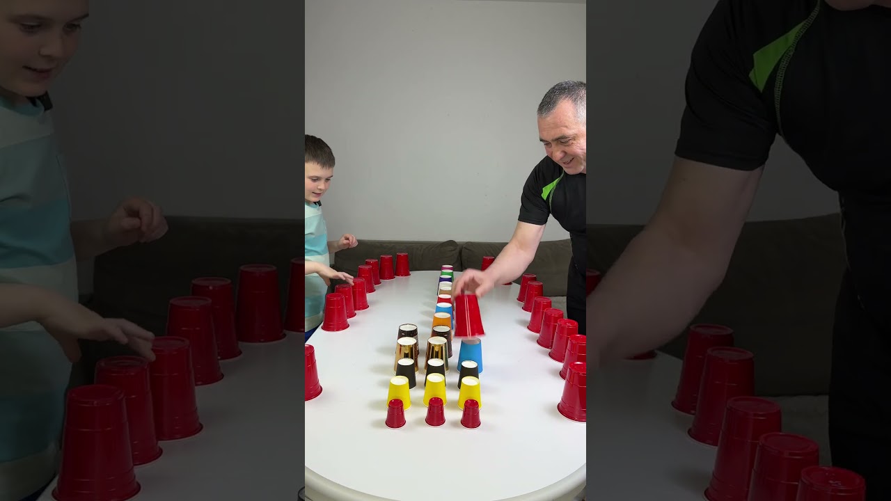 Кто быстрее и внимательнее #boardgames #challenge #game #челленджы #семья #funny #family