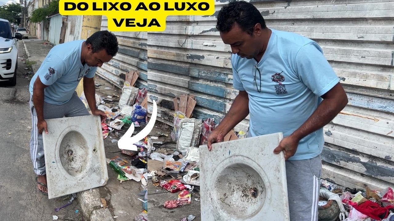 OLHA QUE BRILHANTE IDEIA Não Gaste MAIS DINHEIRO💰 COM PIA DE GRANITO DO LIXO AO LUXO VEJA E FAÇA