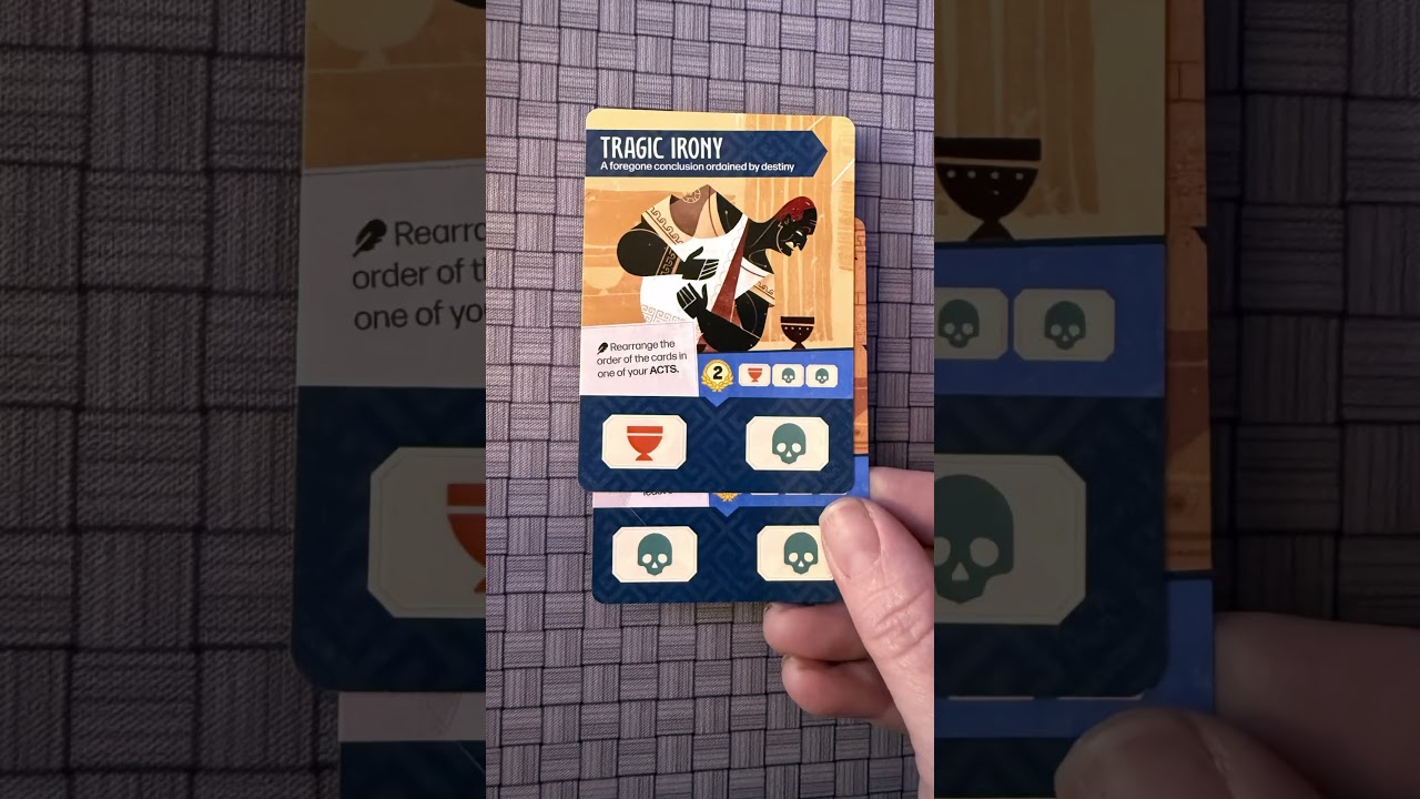 One minute (ish) rundown of Dionysia from @ButtonShy #boardgames #bggcommunity