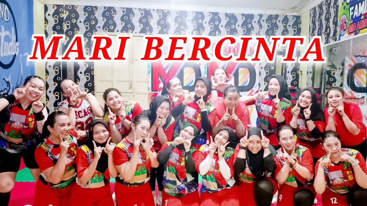 MARI BERCINTA // AURA KASIH - KOPLO IS REMIX // SENAM KREASI // MD STUDIO