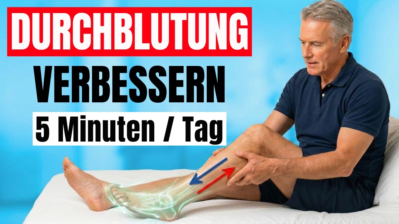 Über 60? DIESE 3 Übungen sind für Ihre Beine BESSER als Gehen!