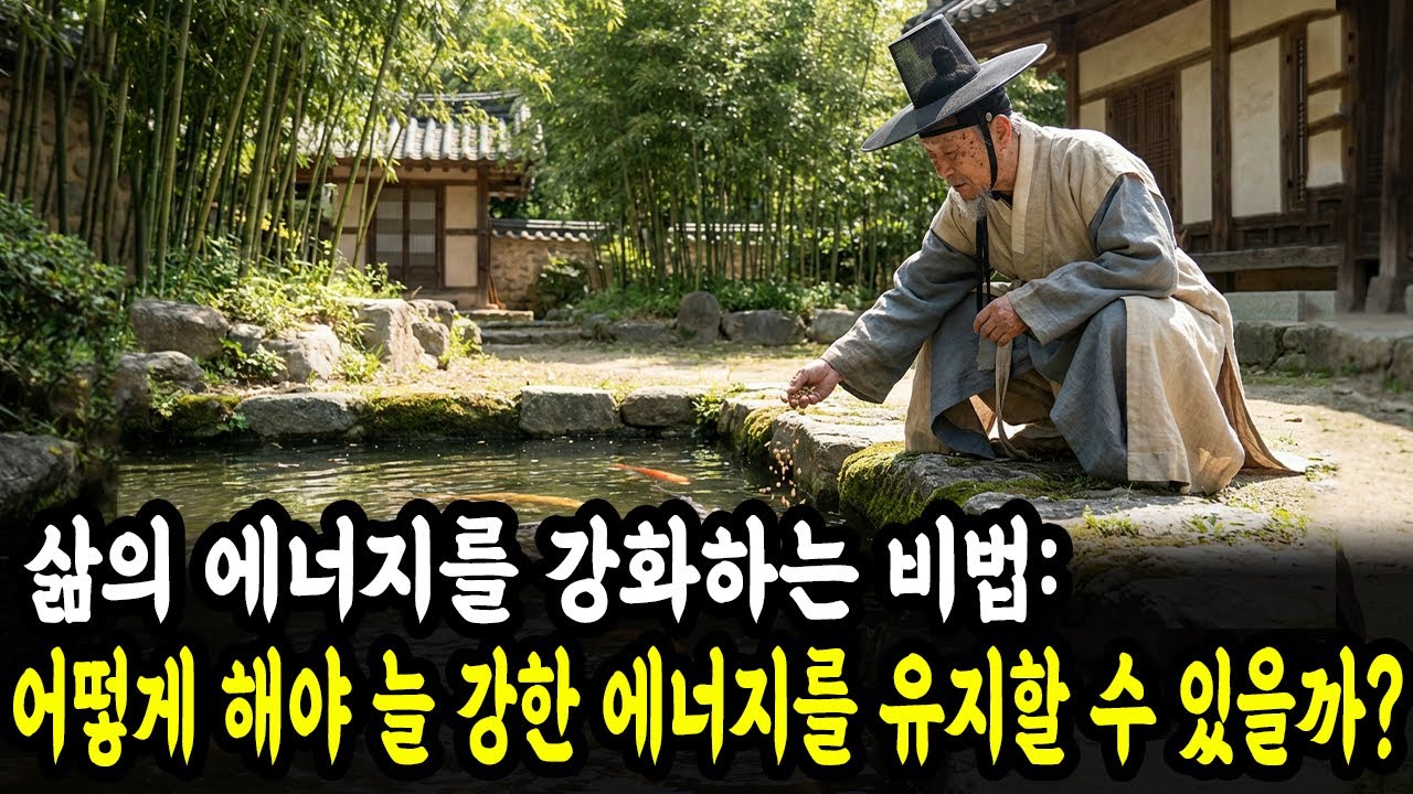 삶의 에너지를 강화하는 비법: 어떻게 해야 늘 강한 에너지를 유지할 수 있을까?