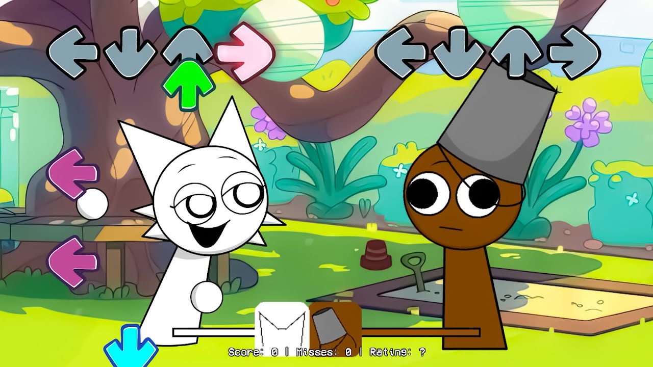 FNF NEW Sprunki Phases 1 VS Sprunki Phases 1 Sings Can Can (Incredibox Sprunki/FNF Mod)
