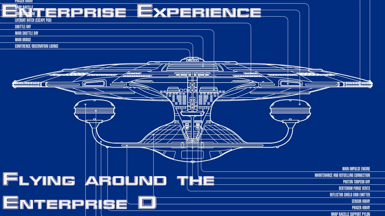 Starships in Virtual Reality: Enterprise Experience Enterprise D
