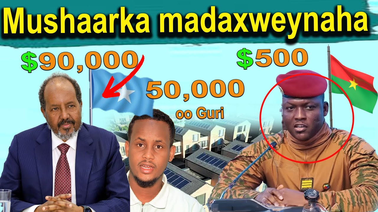 Madaxweynaha ugu mushaarka yar Africa 30 Sano Wax ay Somalidu ku Qaban weysan ayuu 2Sano ku qabtay