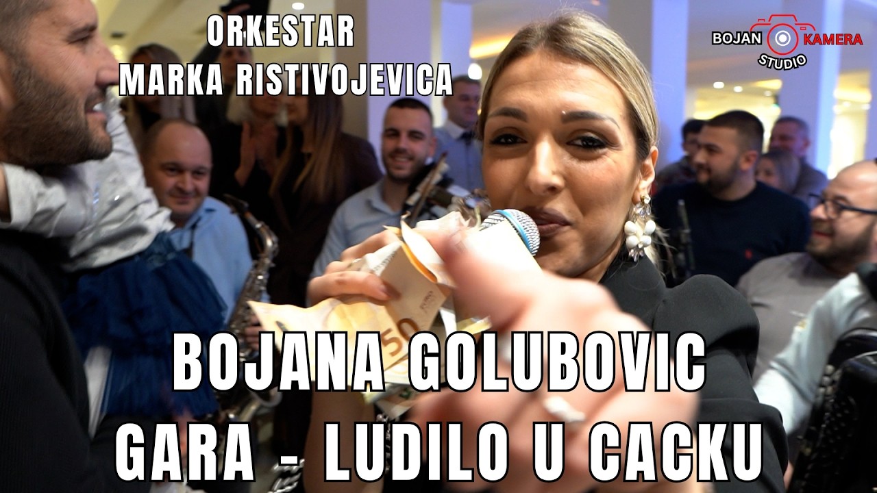 BOJANA GOLUBOVIC - GARA LUDILO U CACKU | ORK MARKA RISTIVOJEVICA |VESELJE KOD ACE POPA