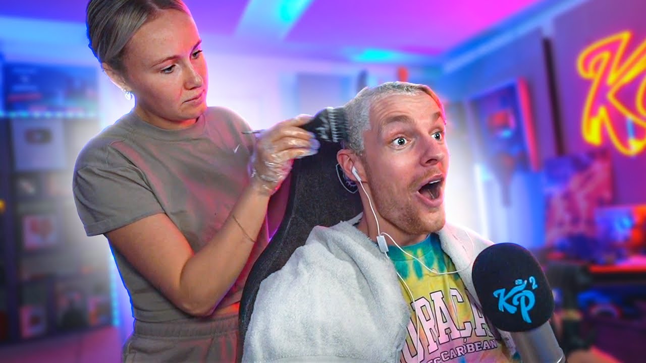 MYRON VERFT MIJN HAREN TIJDENS HET GAMEN 😂