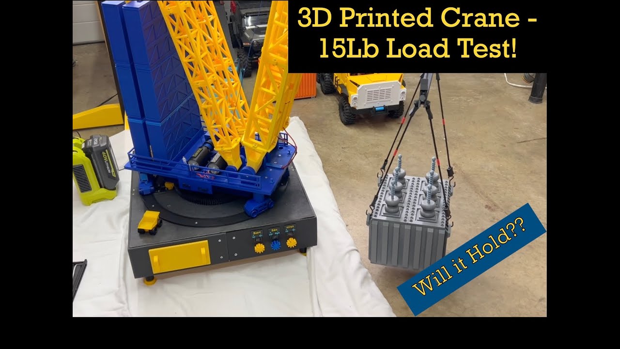 3D Printed SGC 250 Load Test at 15Lbs