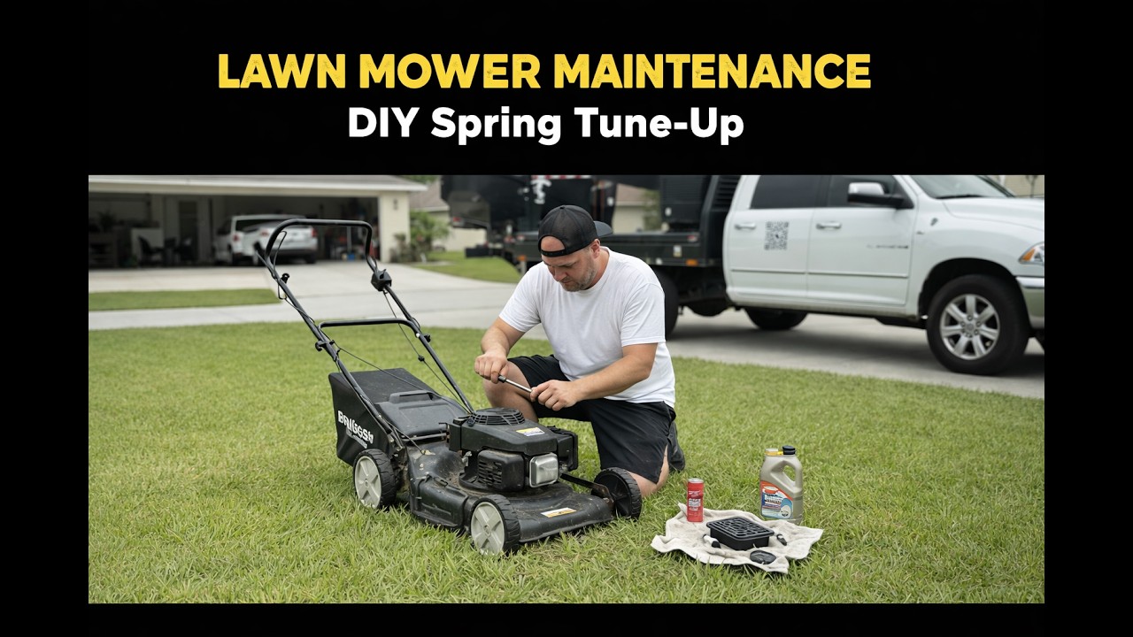 Get Ahead of the Game!  DYI Mower service