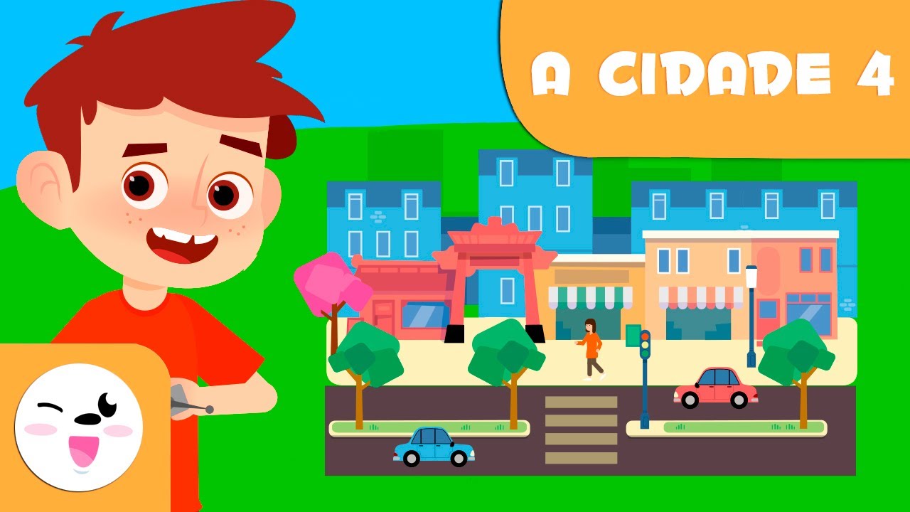 Os lugares da cidade IV - Vocabulário para crianças