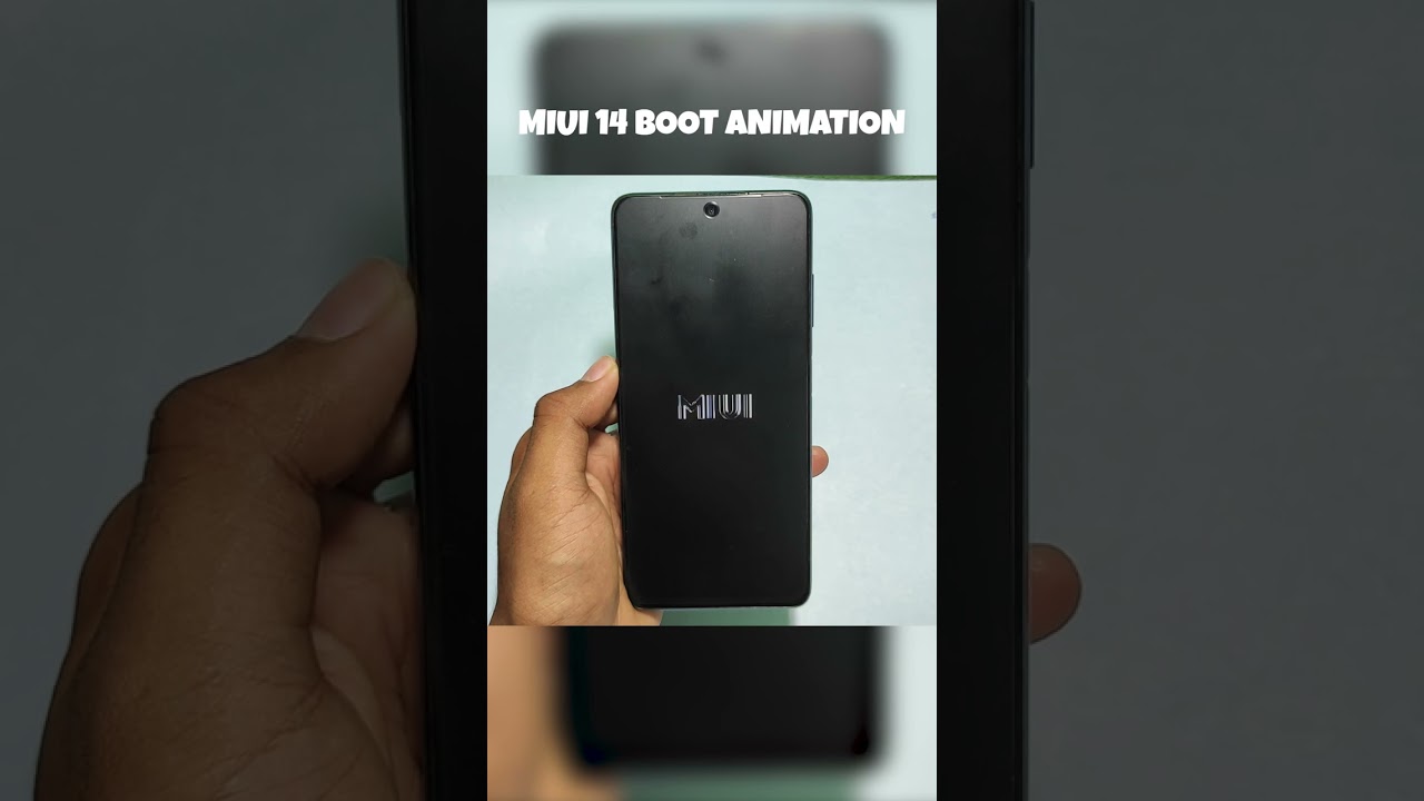 MIUI 14 Boot Animation