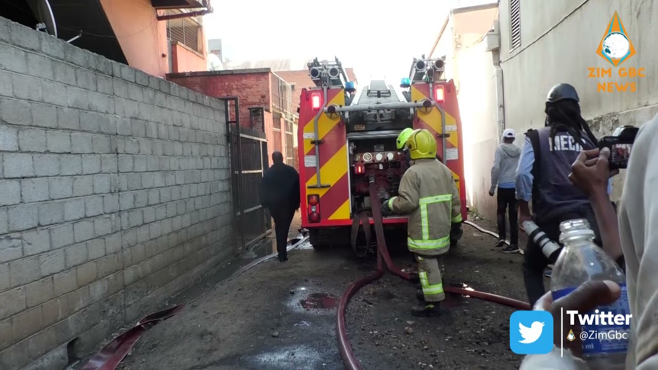 Fire guts Bulawayo West ZRP HQ