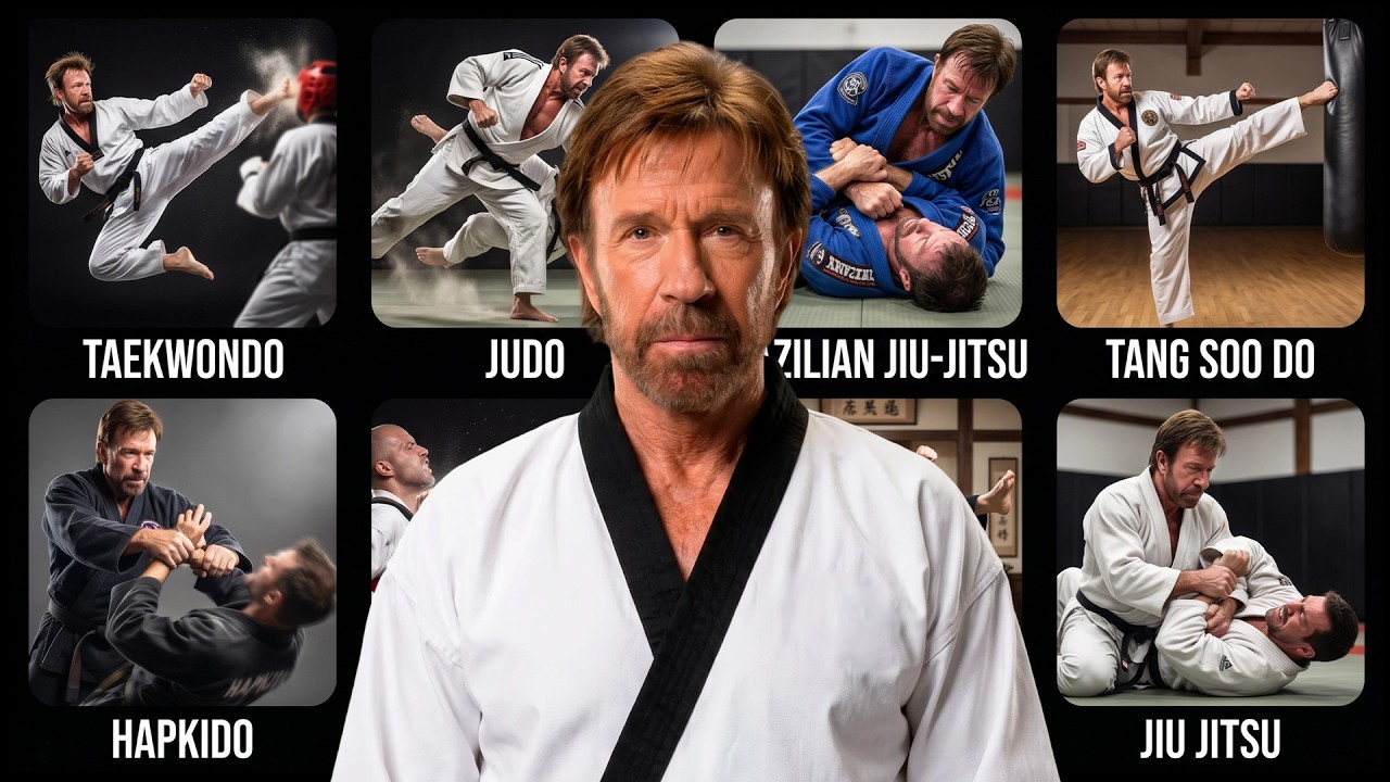 Every Martial Art CHUCK NORRIS Masters Explained in 12 Minutes