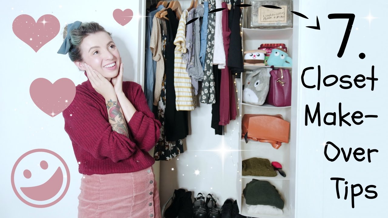 Seven Closet Makeover Organization Tips! Oak leaf & MaidMax