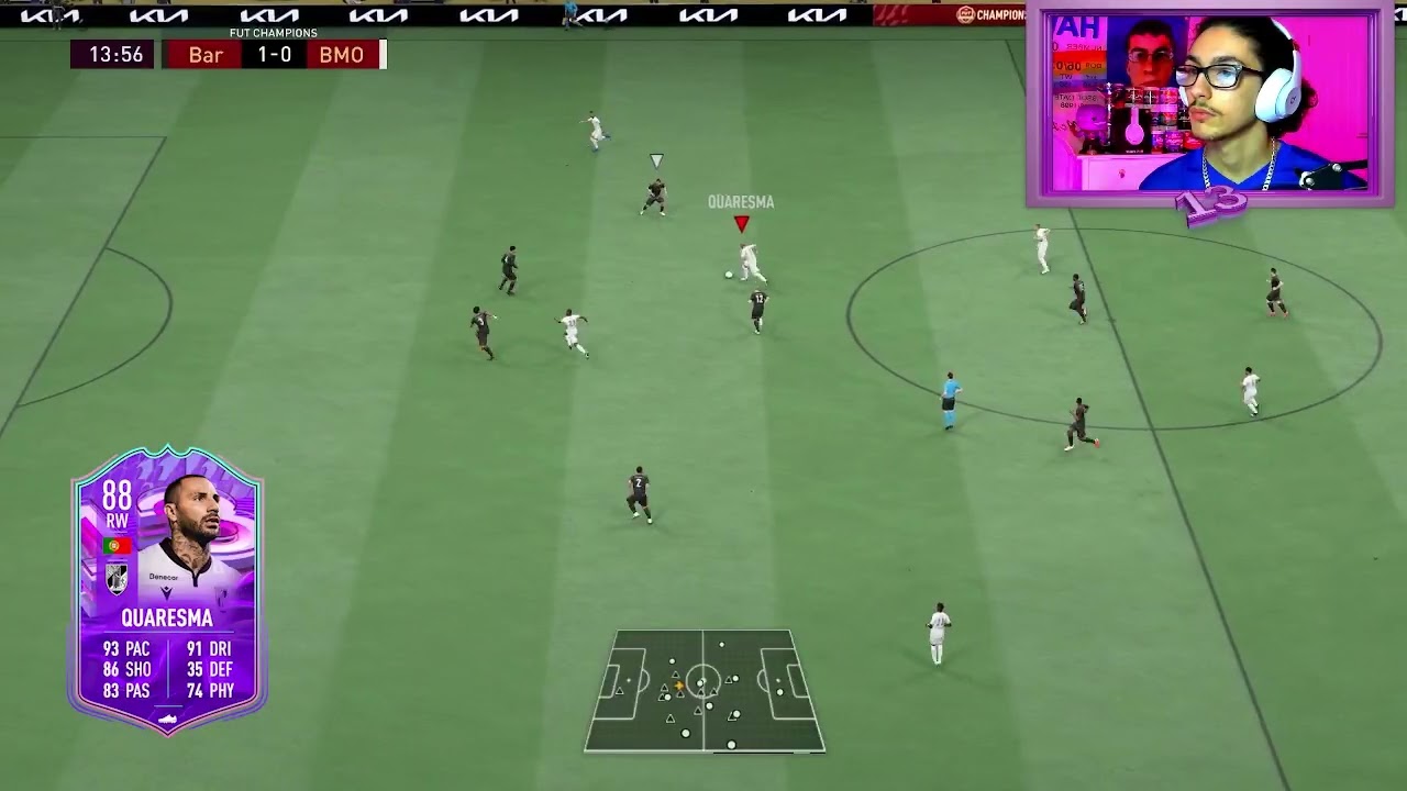 I can't believe FUTBirthday SBC Quaresma scored this...