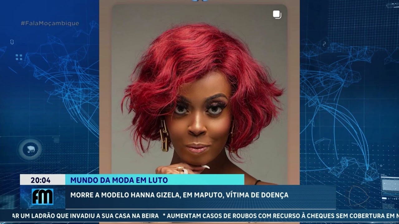 Morre a Modelo Hanna Gizela em Maputo vítima de doença