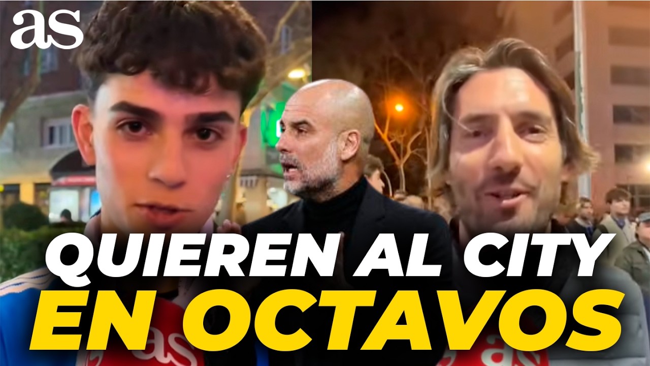 EL MADRIDISMO quiere al CITY de GUARDIOLA en OCTAVOS de final de la CHAMPIONS