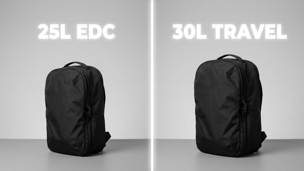Almond Oak 25+5 Backpack: PERFECT For Travel AND EDC..