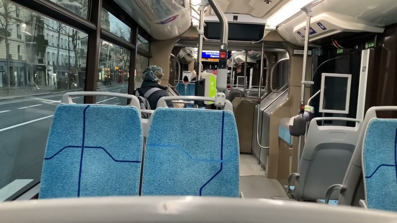 [RATP] Trajet à Bord Urbanway 18 Hybride de la Ligne 38.