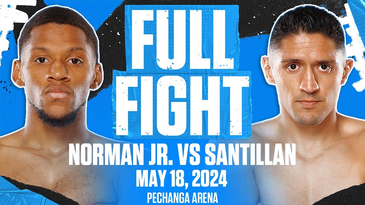 BRUTAL KO | Brian Norman Jr. vs Giovani Santillan | FULL FIGHT | MAY 18, 2024
