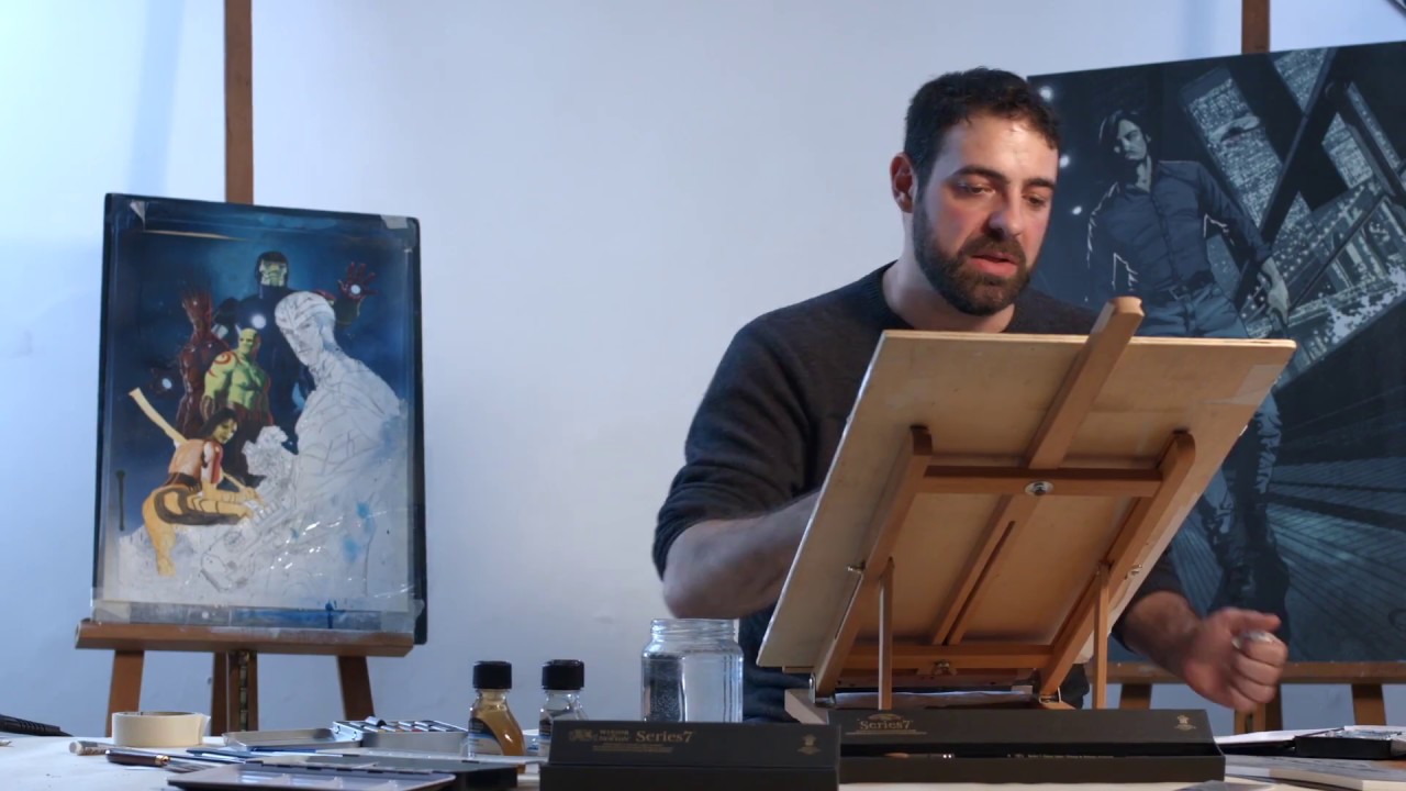 TUTORIAL Guida all'acquerello con SIMONE GABRIELLI PT 1