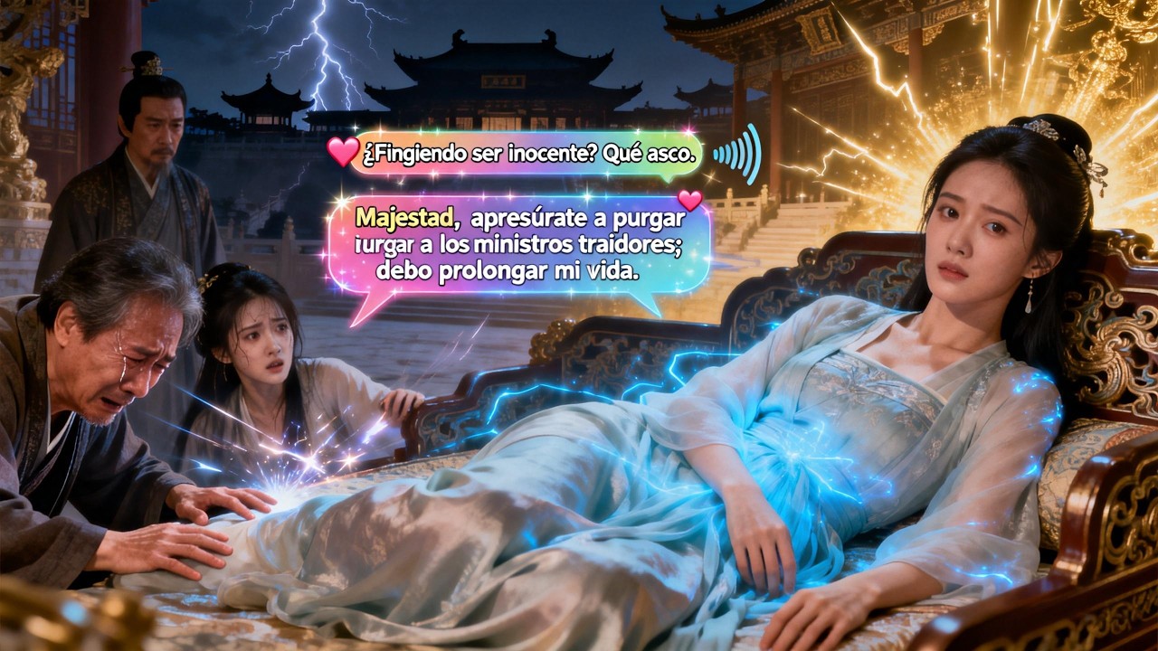 Débil heredera al borde muerte, ¡emperador oye sus pensamientos!【La diosa renacida en secreto】