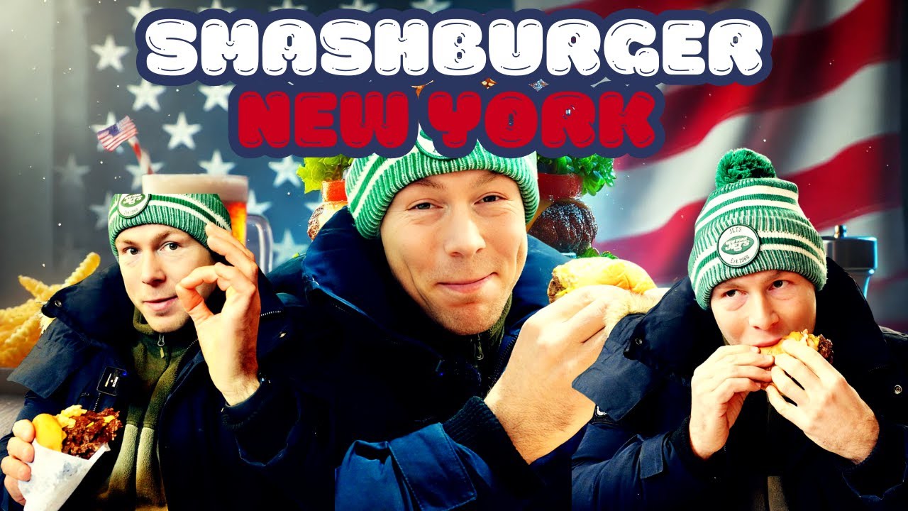 BESTER SMASHBURGER IN NEW YORK 🍔 Ich Teste Die Bekanntesten Burger in NYC! 🗽✨ Big M